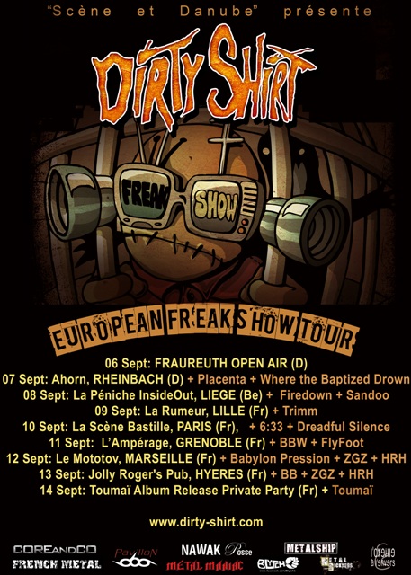 „Morosenii” de la Dirty Shirt invadeaza Europa